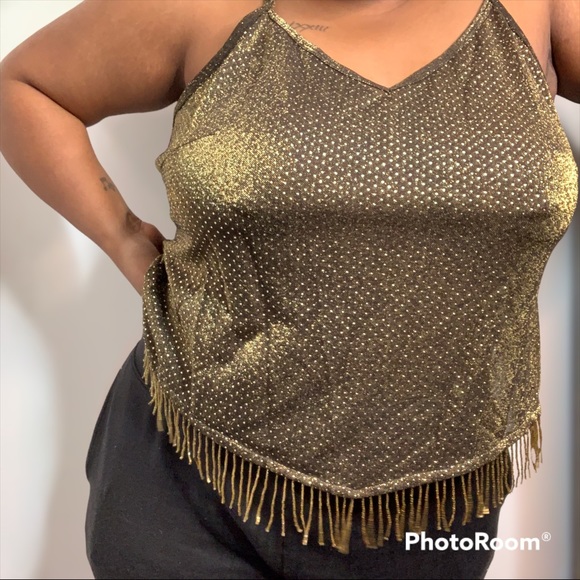 Lane Bryant Tops - BoGo nwt vintage Y2k sparkling 🌈tank top